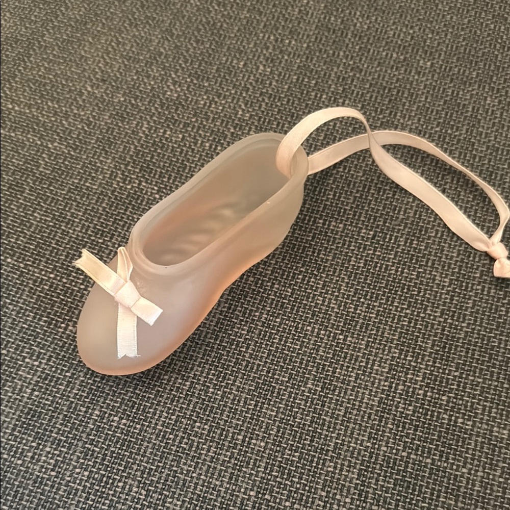 Elegant Pink Decorative Ballet Slipper with Ribbon